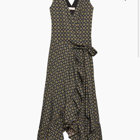 Tory Burch Elegant Black Patterned Women's Dress - Picture 1 of 4